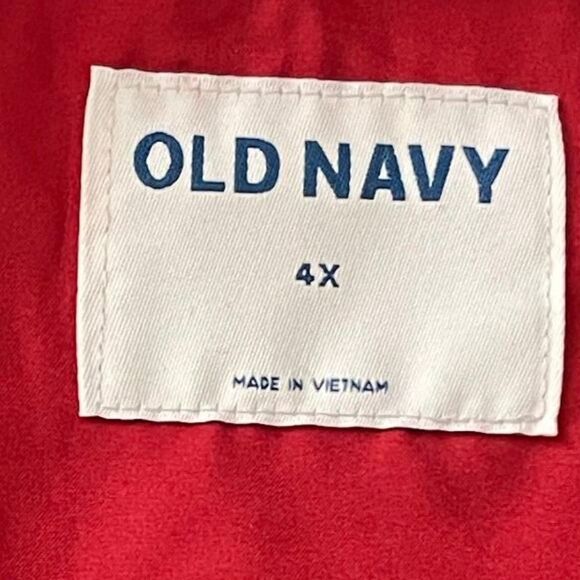 OLD NAVY Oversized Soft-Brushed Overcoat in Rubia Red for Women, Size 4X - Picture 7 of 10